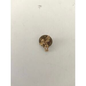 angel pin gold tone
